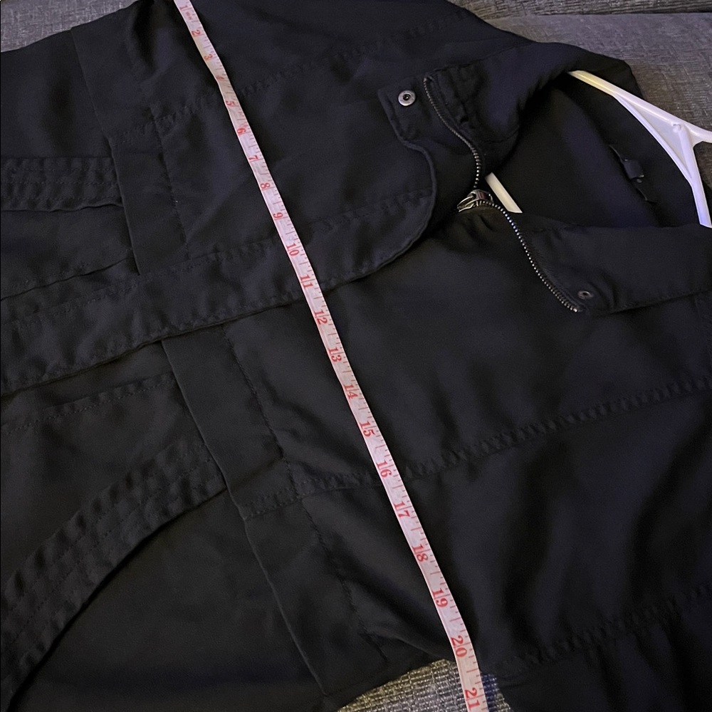Black Lightweight Cargo Jacket - image 2